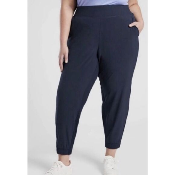 Athleta Pants - Athleta Brooklyn Jogger Navy size 20 Athletic